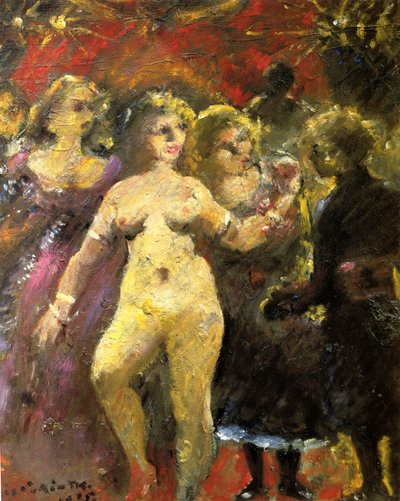 Die schöne Frau Imperia von Lovis Corinth